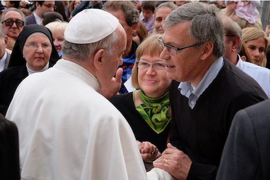 U & BE påven 9 april