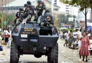 militärpatrull New Orleans